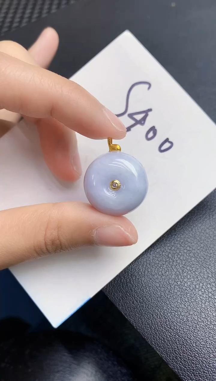 【闪购商品】翡翠颈饰18K金镶嵌000000000