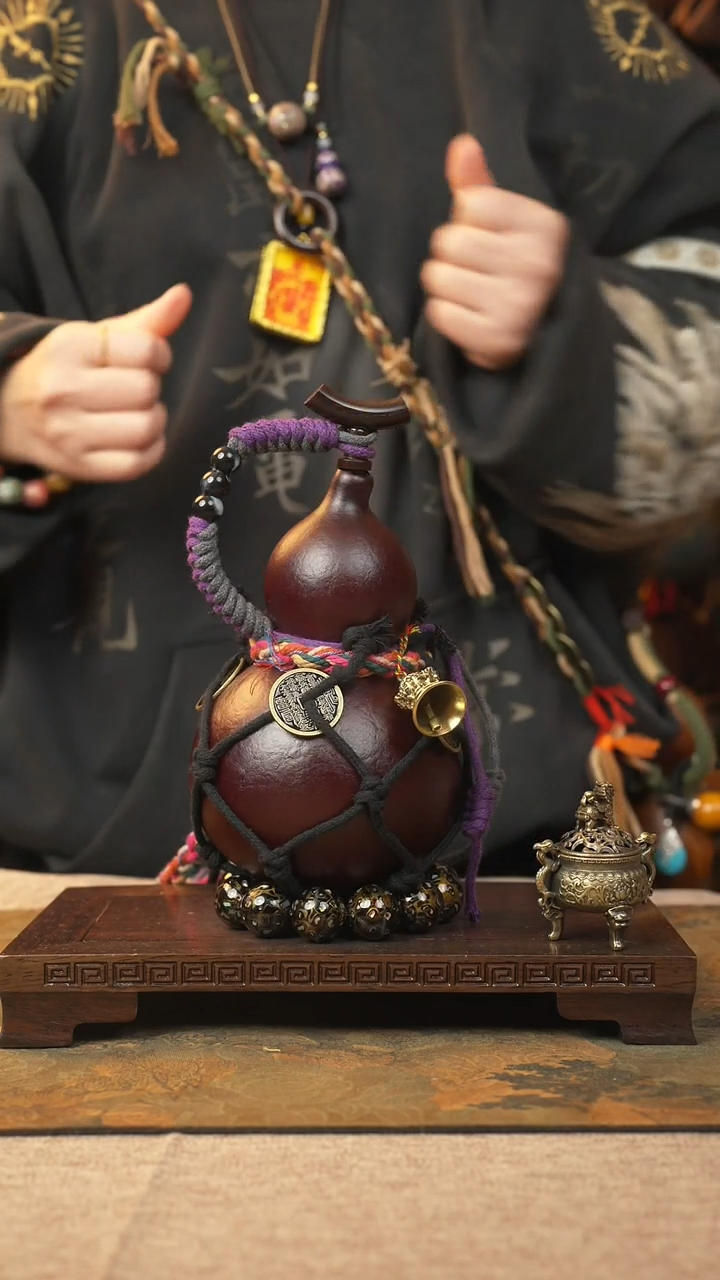 【闪购商品】275大漆葫芦一物一拍记葫堂出品