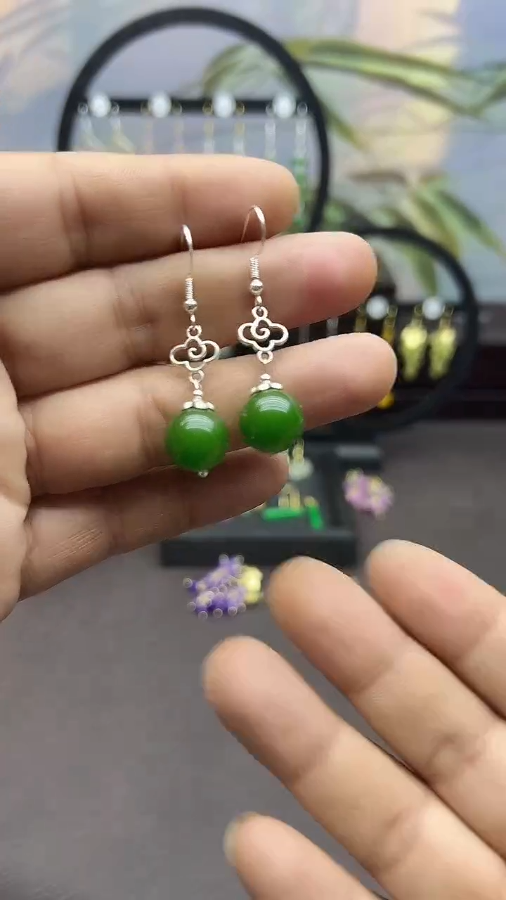 未镶嵌耳饰玛瑙/玉髓307