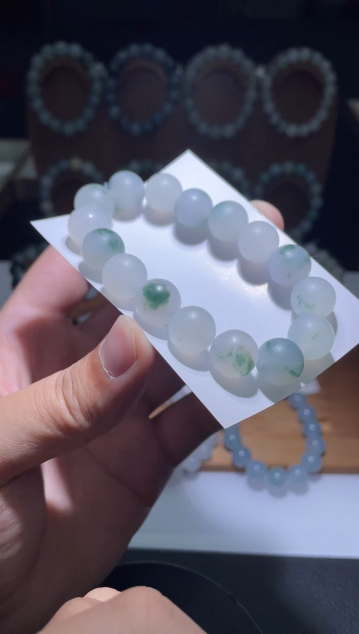 未镶嵌定制翡翠翡翠手串