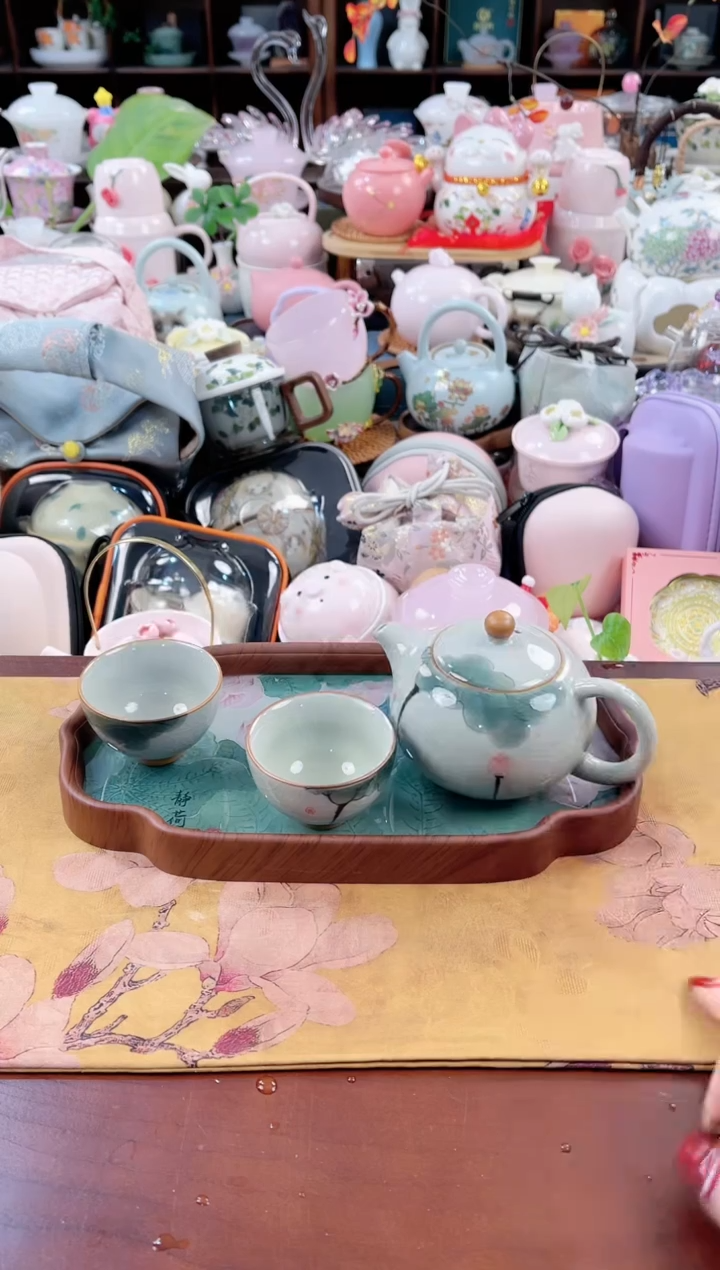 【闪购商品】瓷片茶具：库存仅剩1件