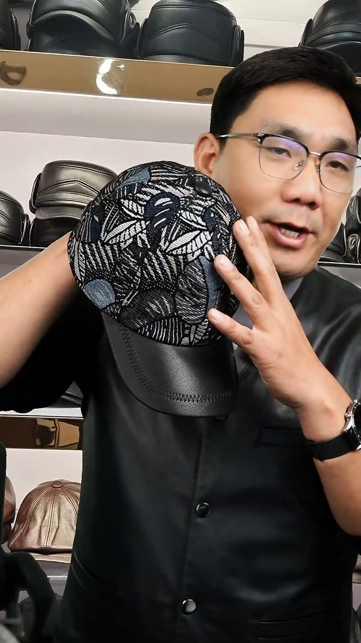 羊皮（革）真皮帽子002