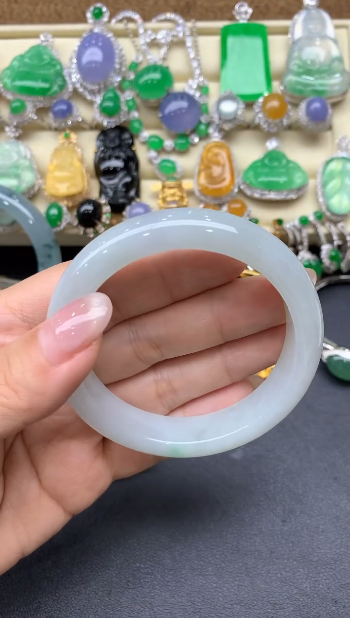 【闪购商品】翡翠手镯未镶嵌392-中国好珍宝