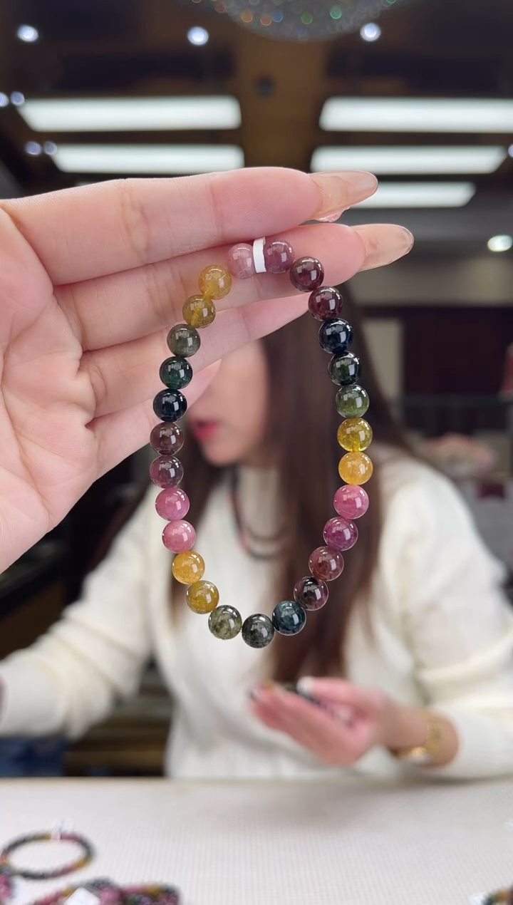 【闪购商品】碧玺/未镶嵌7mm+碧玺单圈7多样性发货