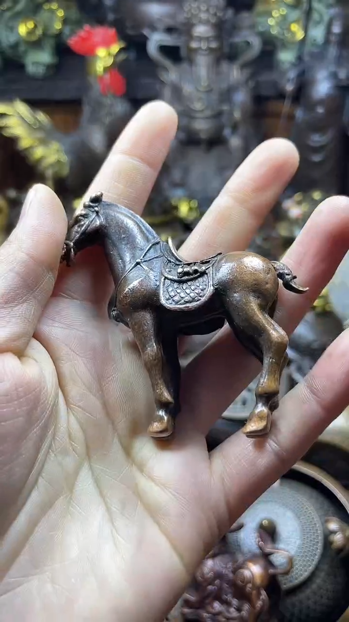 闪购链接，点击下单，有运费险，铜摆件