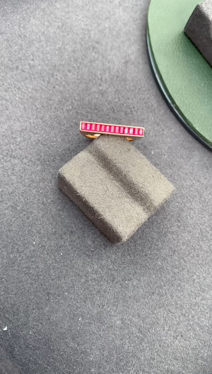 【闪购商品】红宝石戒指18K金镶嵌65分红宝石戒指