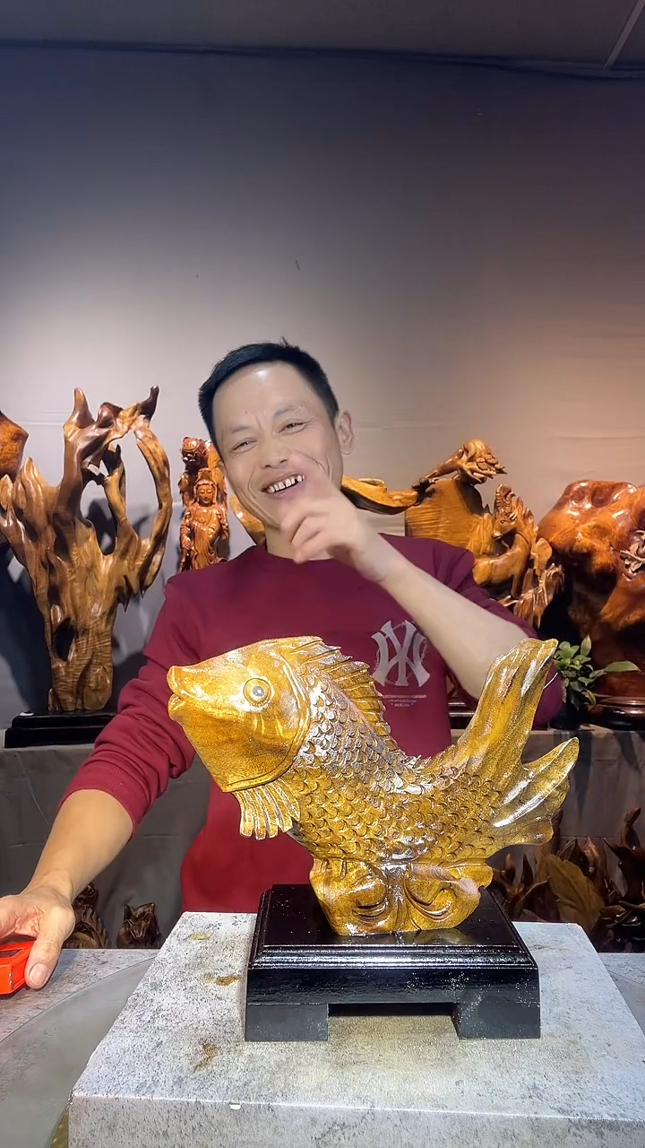 金丝楠储****赁小叶桢楠随行摆件11