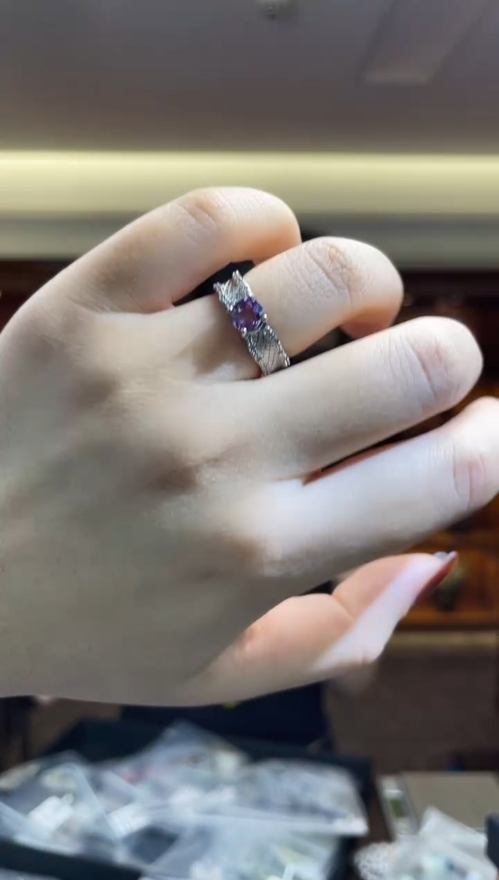 未镶嵌戒指烟晶（多样性发一件）