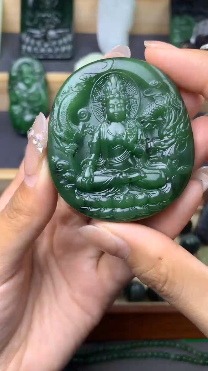 【闪购商品】定制和田玉挂件拍一发一不退不换