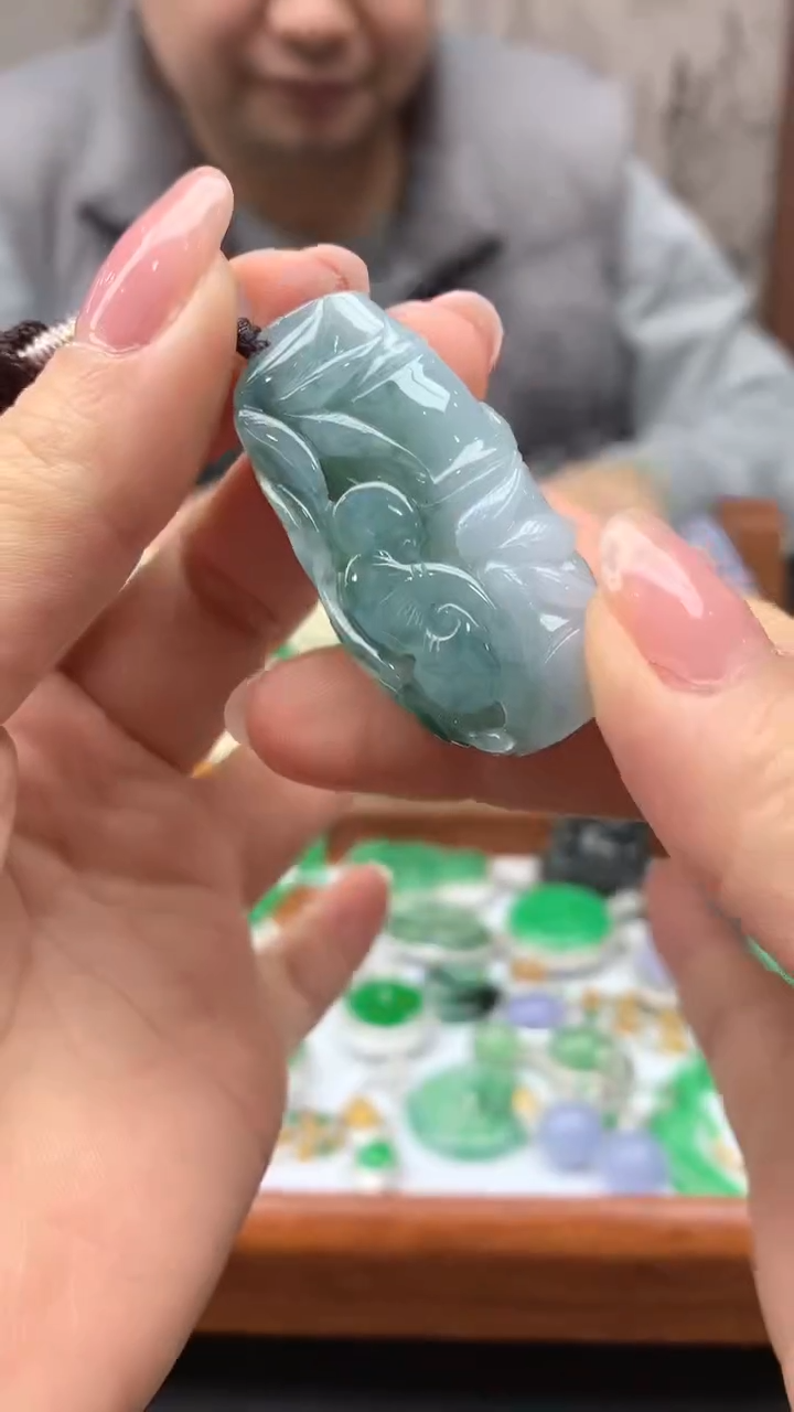 【闪购商品】翡翠颈饰未镶嵌5-天然翡翠