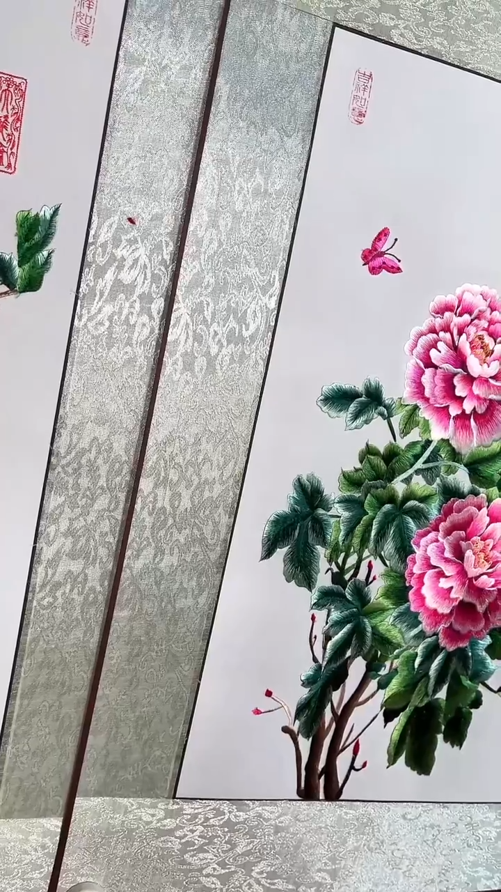 【闪购商品】瓷片苏绣      流       水29