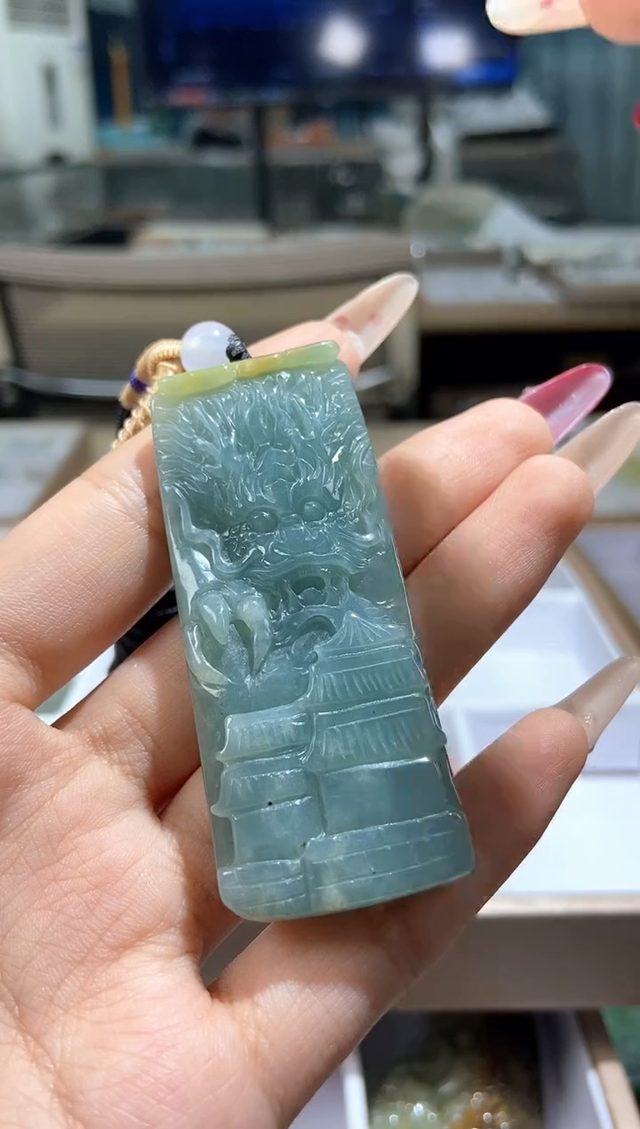 【闪购商品】翡翠颈饰未镶嵌天然缅甸翡翠A货未镶嵌