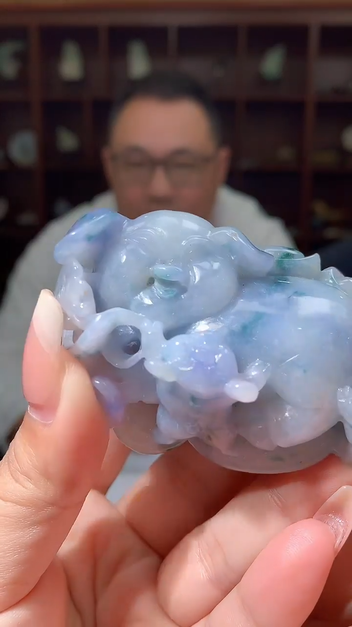 【闪购商品】定制翡翠未镶嵌1088xx-毛货翡翠46