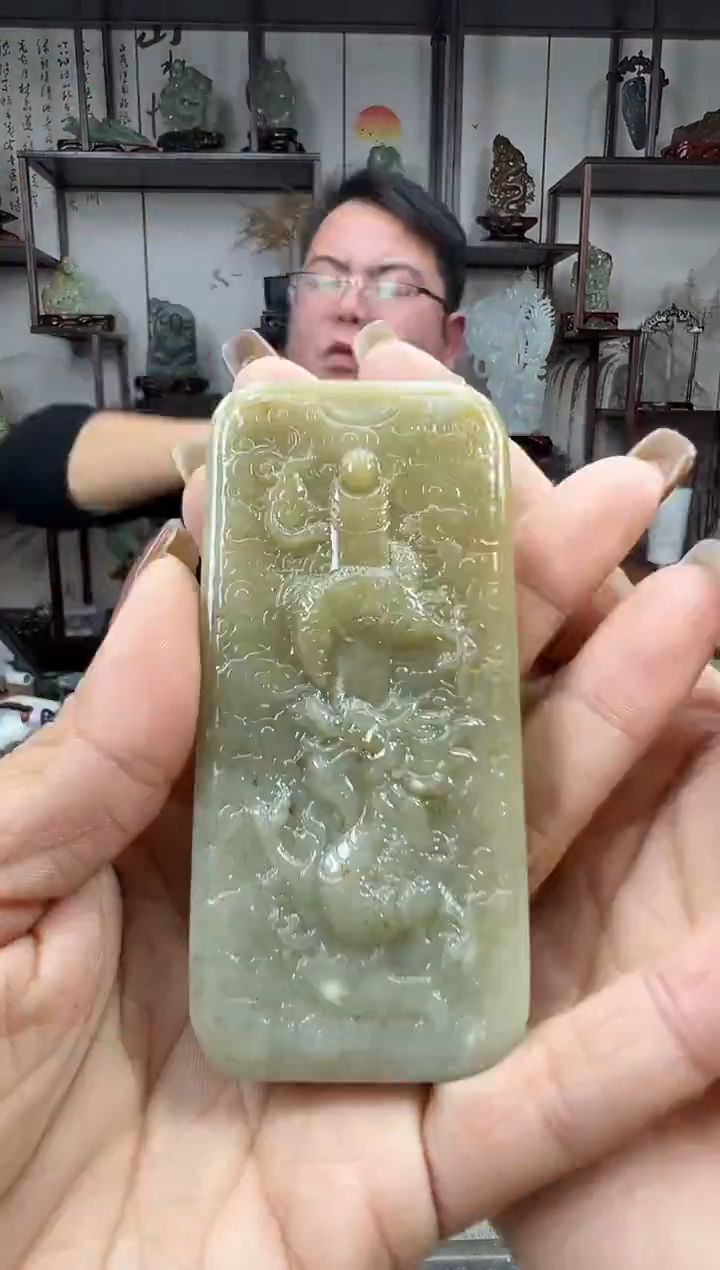 未镶嵌和田玉把件1