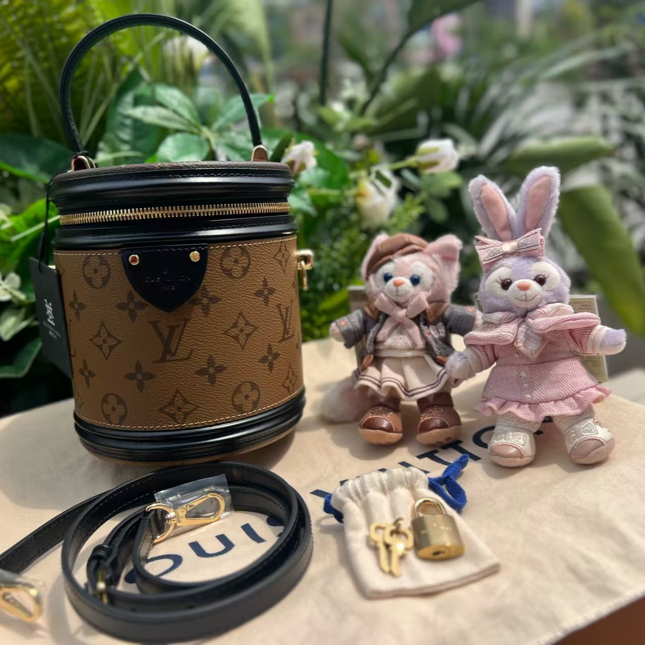 99新 LouisVuitton/路易威登 发财桶 芯片款 80117