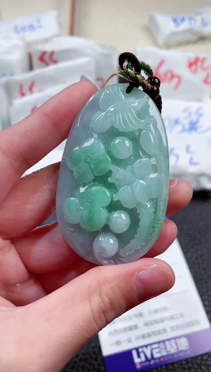 【闪购商品】翡翠颈饰未镶嵌00002285