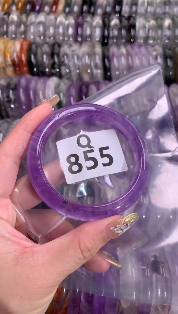 【闪购商品】水晶水晶手镯未镶嵌56-855