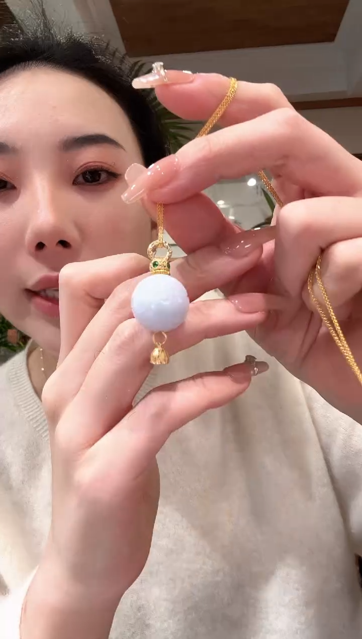 【闪购商品】翡翠颈饰未镶嵌国风