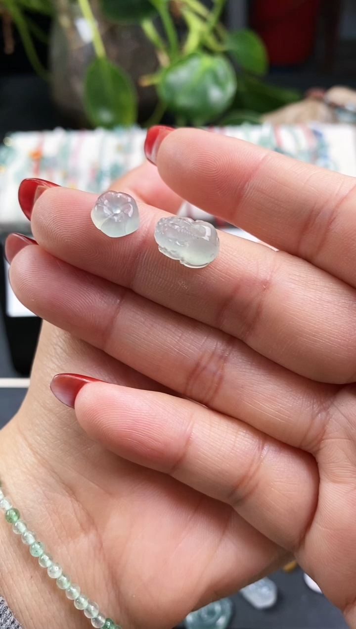 【闪购商品】翡翠戒指未镶嵌貔貅 +大花