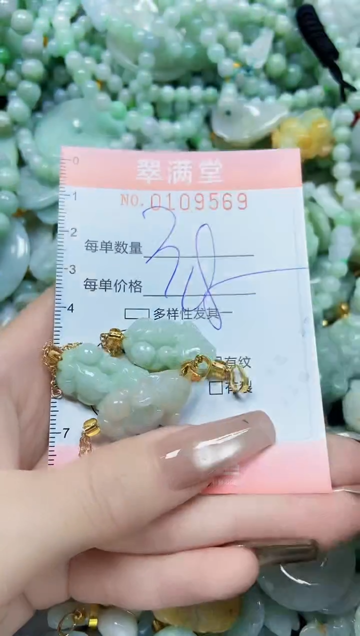 【闪购商品】翡翠颈饰未镶嵌闪购0109569