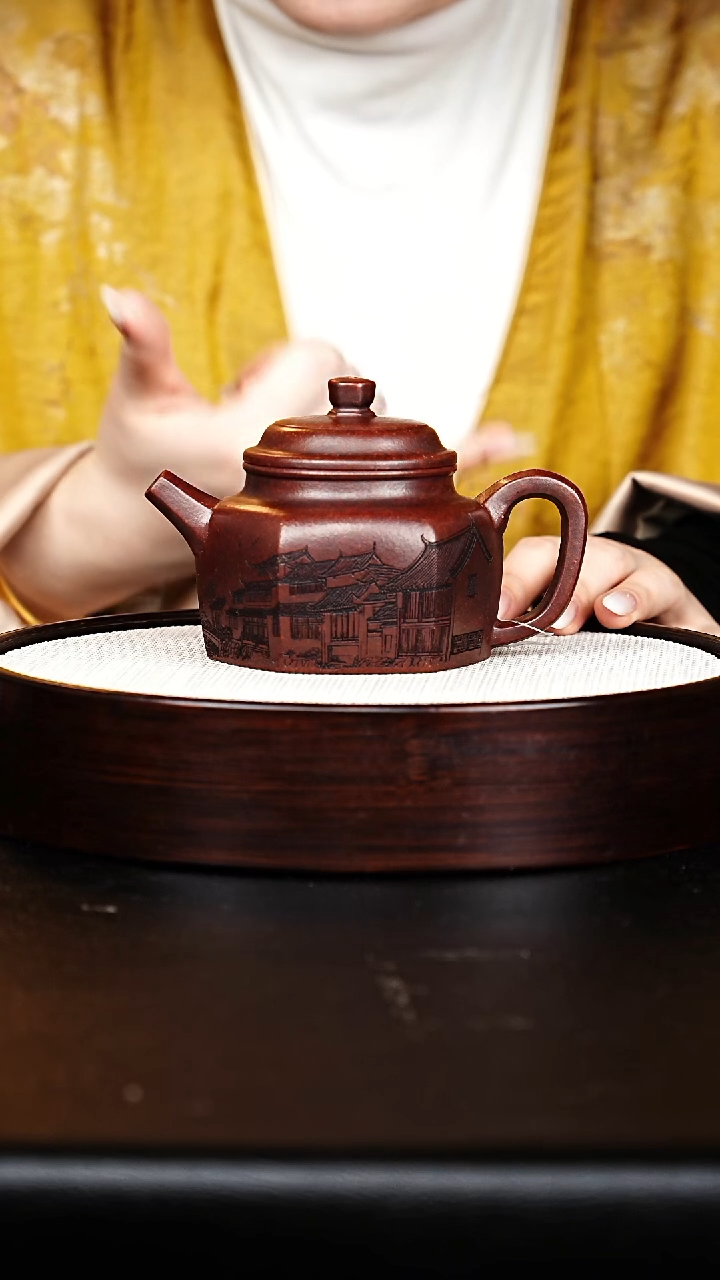 茶壶紫砂德钟壶