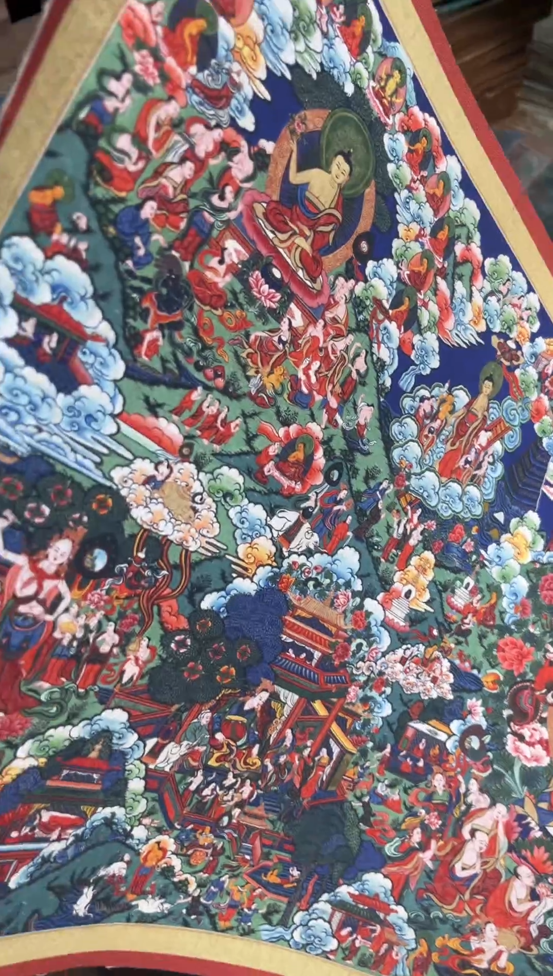 卷轴画东东唐卡tk16