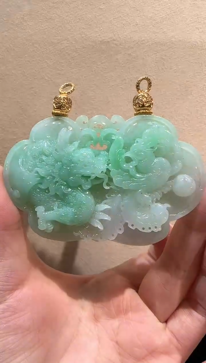 【闪购商品】翡翠颈饰未镶嵌国风