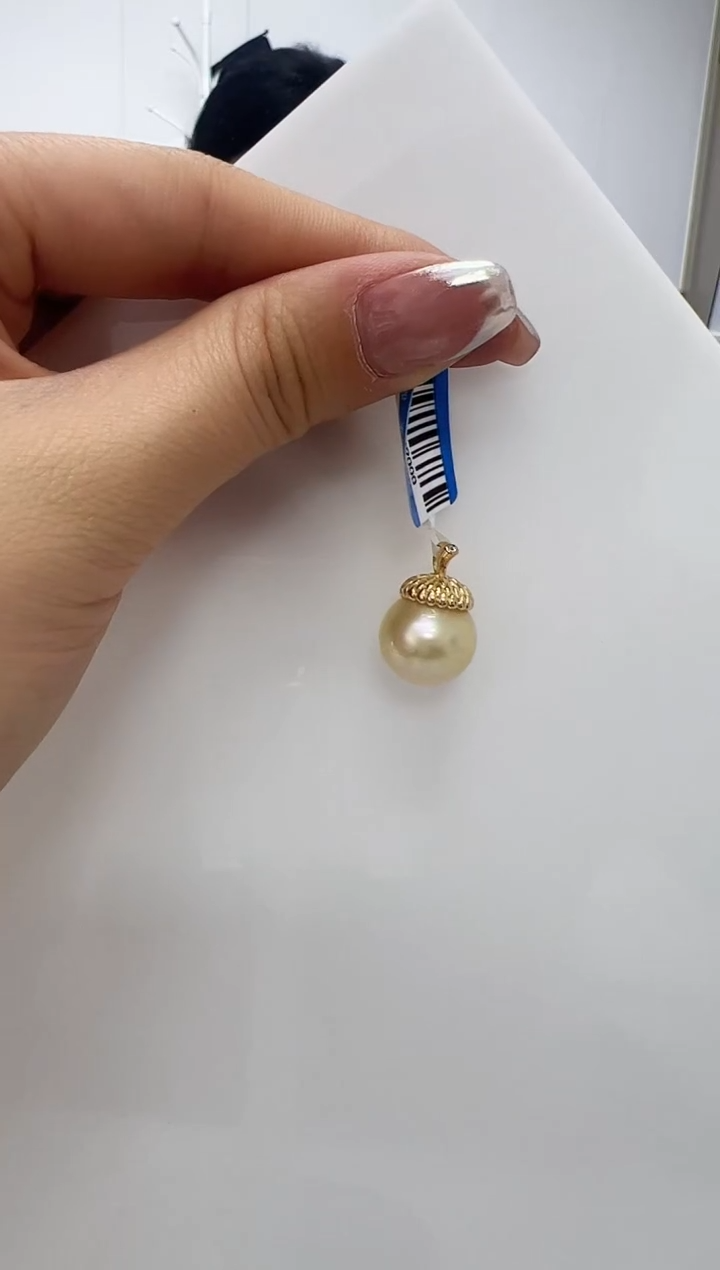 【闪购商品】海水珍珠DA银S925镶嵌吊坠 A282