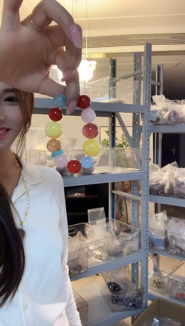 未镶嵌手串发晶368号