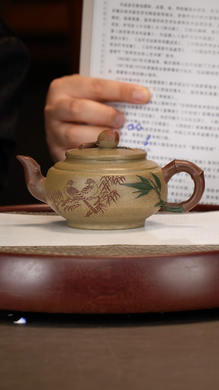 【闪购商品】紫砂茶壶寿桃+赵克南+挂历+赏盘