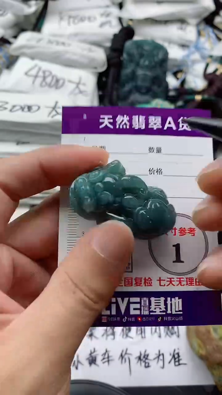 翡翠未镶嵌颈饰888