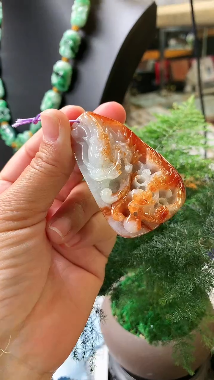 【闪购商品】翡翠颈饰未镶嵌挂件