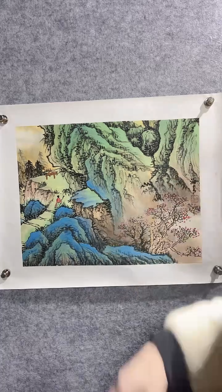 【闪购商品】国画刘海青国画作品24