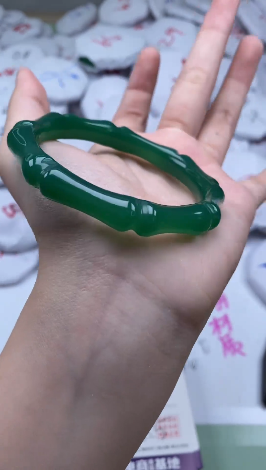 【闪购商品】玛瑙/玉髓手镯未镶嵌4347