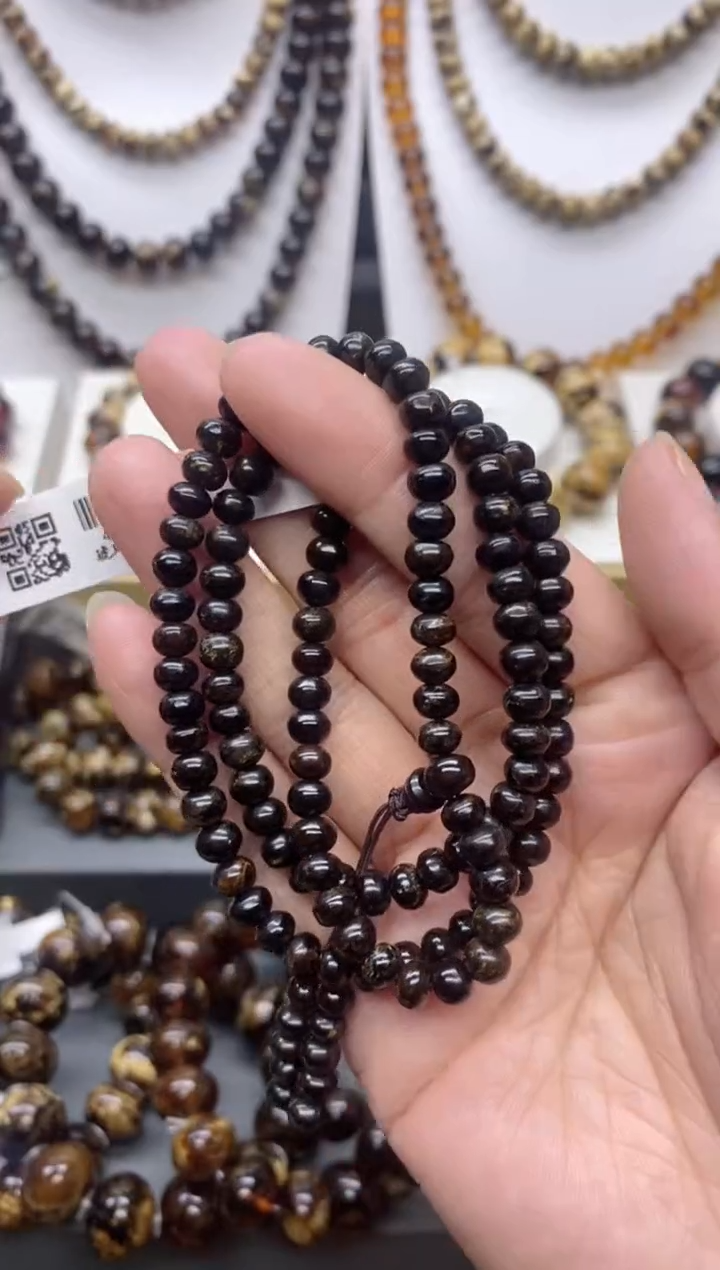 【闪购商品】琥珀颈饰未镶嵌5琥珀