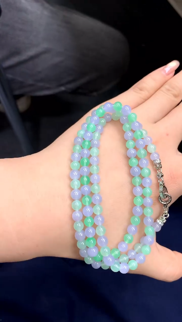 颈饰未镶嵌翡翠375-中国好珍宝