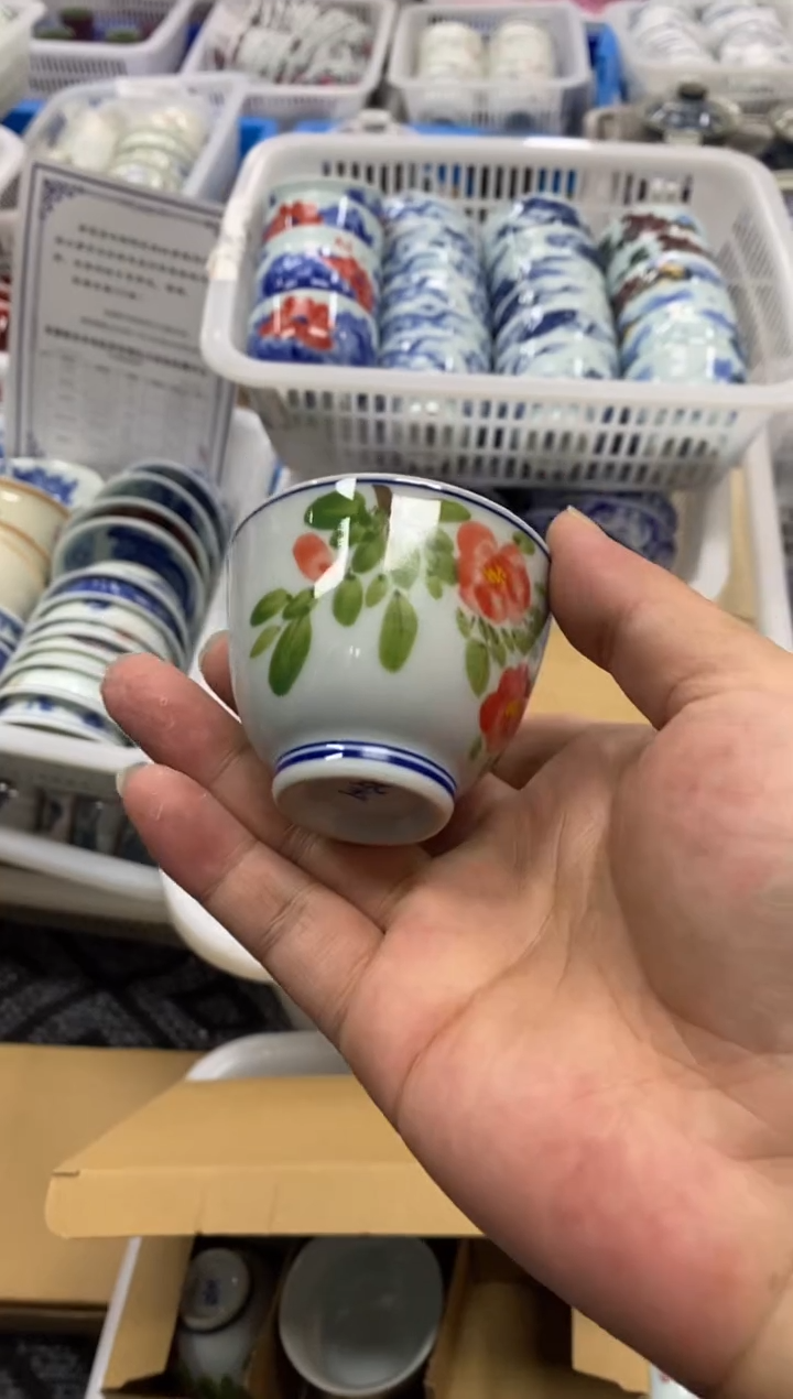 陶瓷景德陶瓷茶具容量约50