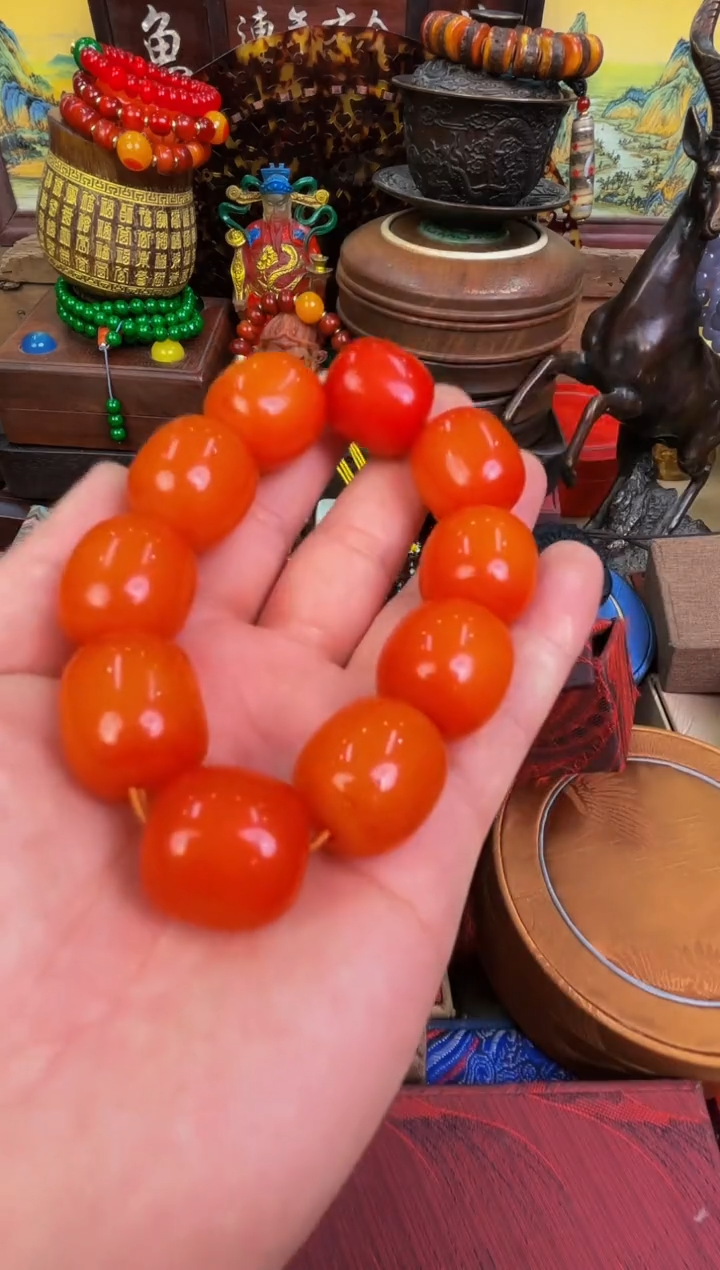 【闪购商品】蜜蜡手链未镶嵌楠专属哈哈哈哈哈