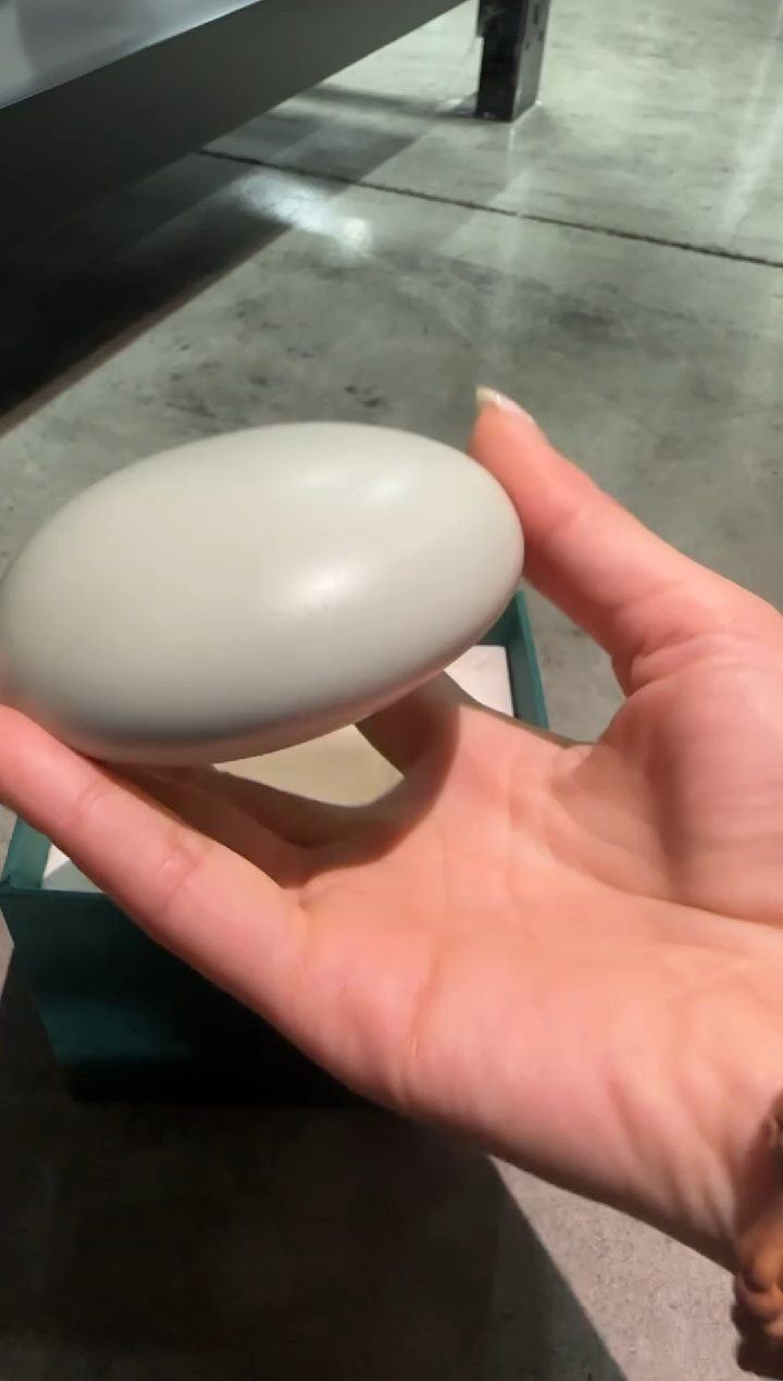 瓷土人斋 天青 镇纸