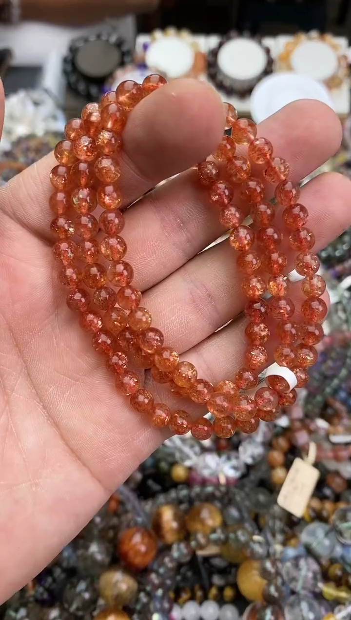 未镶嵌手链日光石手链