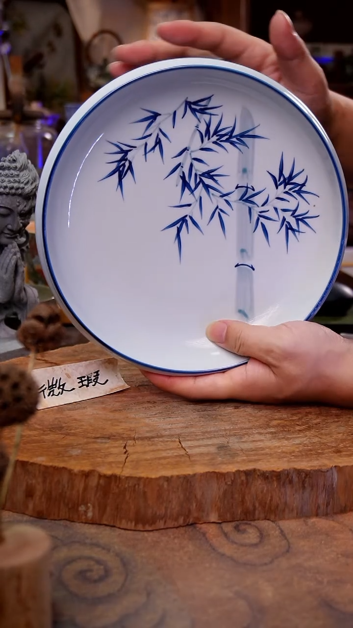 杯子竹子手工手绘手工手绘