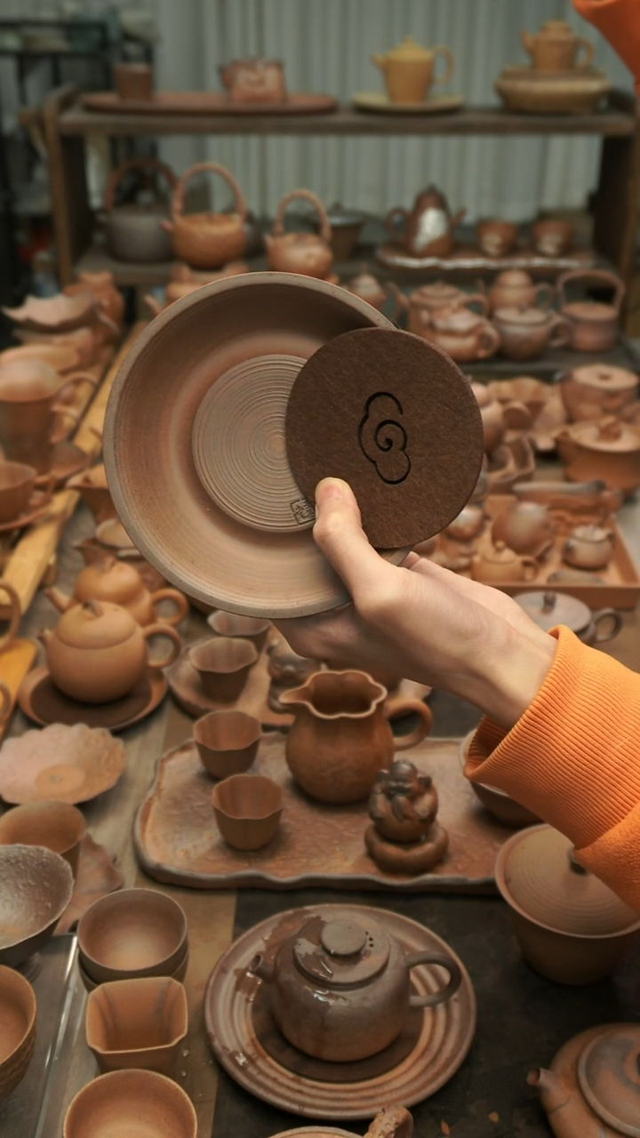 原矿老岩泥精工   圆满蓄水壶承