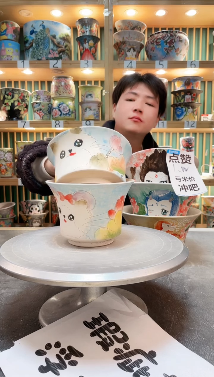 【闪购商品】瓷片默认微瑕一物一拍0221-132-2个