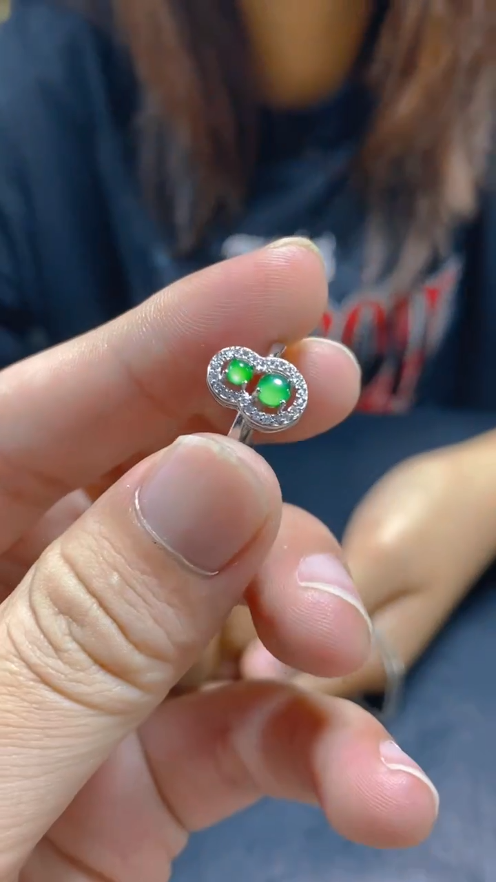 【闪购商品】翡翠戒指未镶嵌0263248084多样性发一