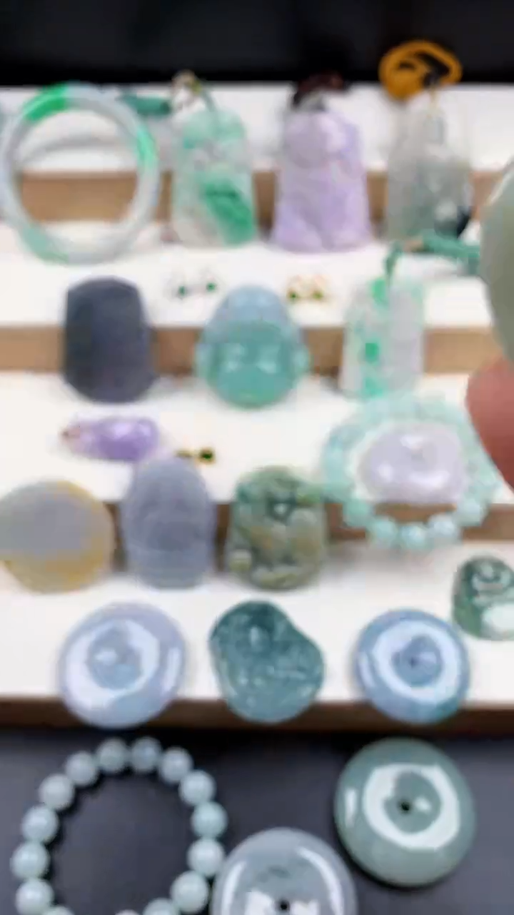 颈饰未镶嵌翡翠天然翡翠吊坠挂件