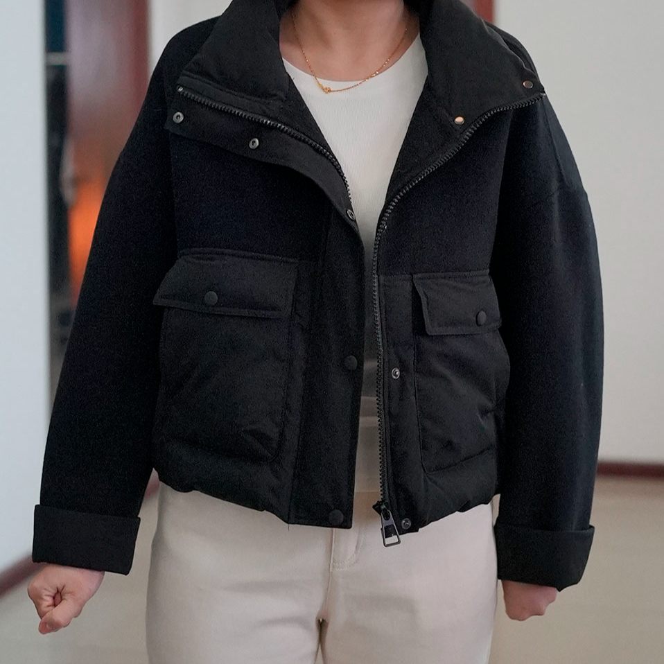 外套女梦里人新款日式简约纯色休闲上衣2206-4409+8520