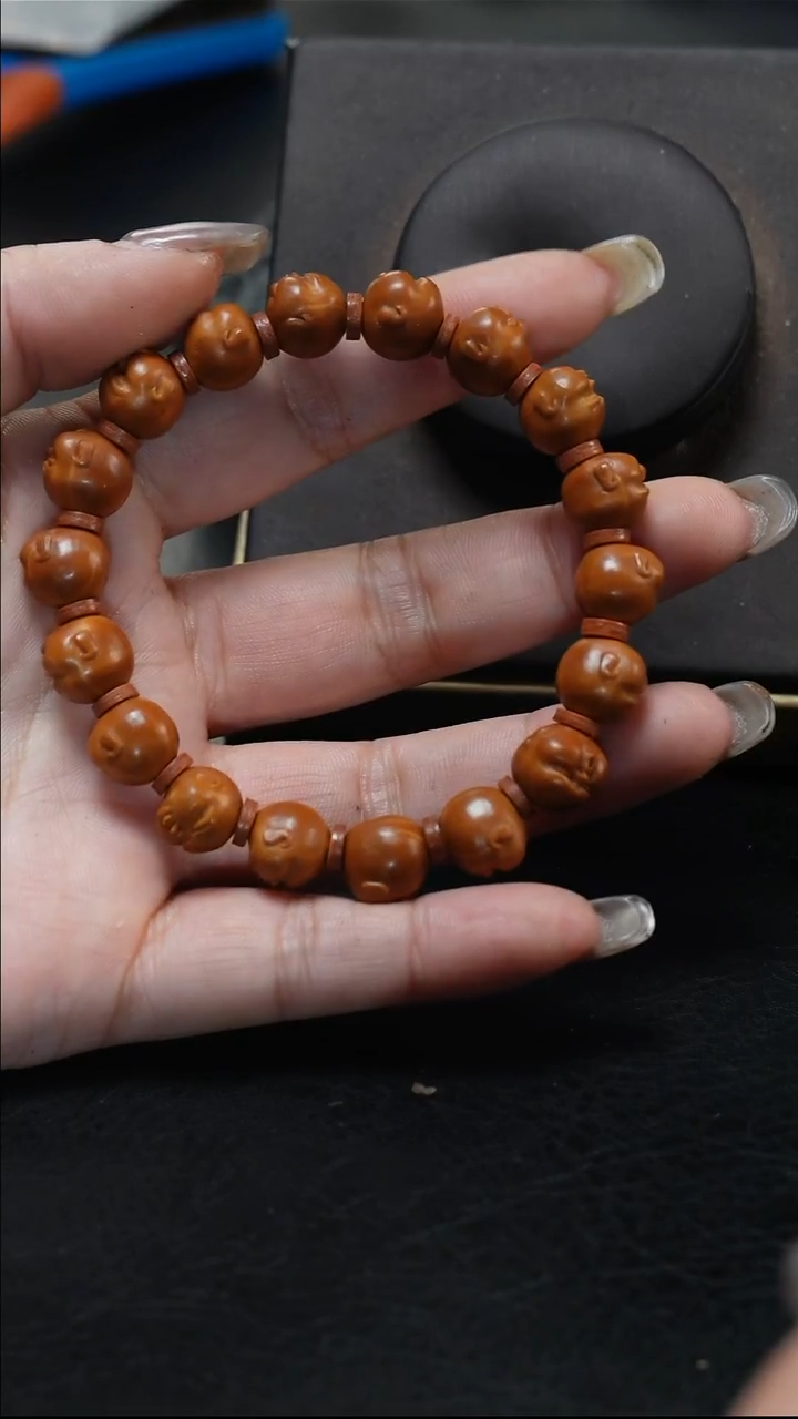 手串/手链橄榄核鱼子精品核文化