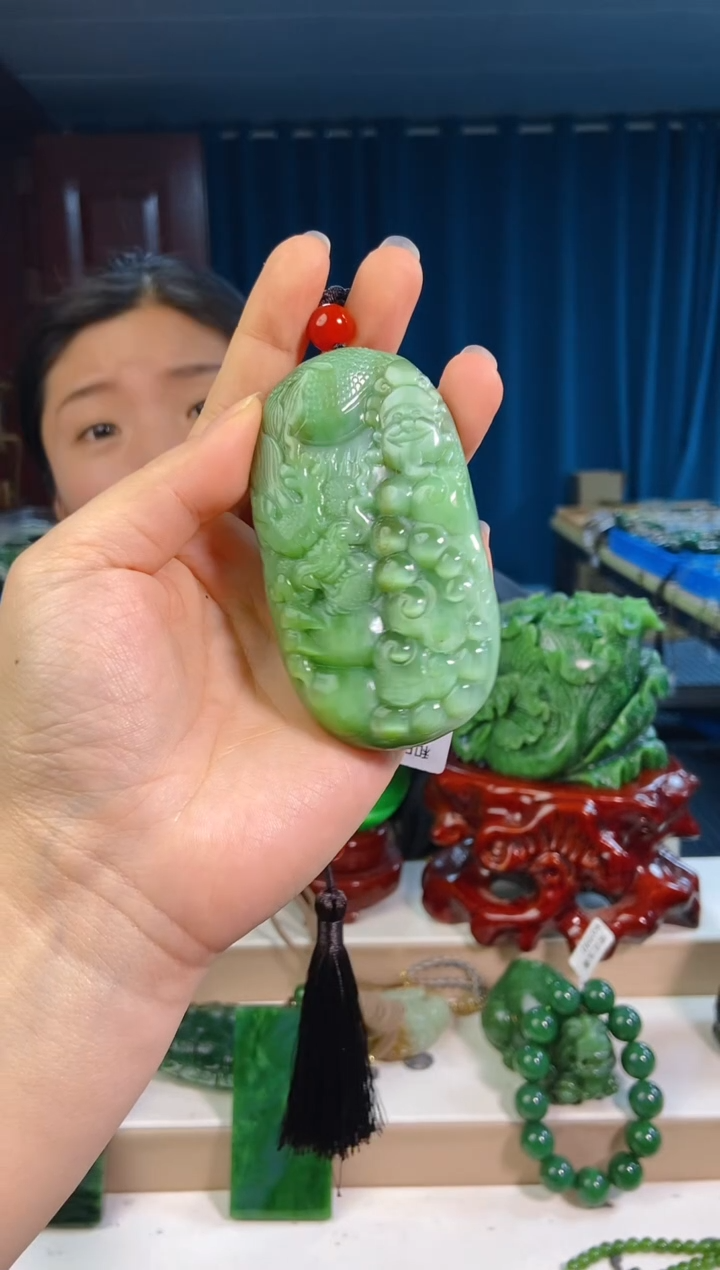 【闪购商品】和田玉挂件未镶嵌1
