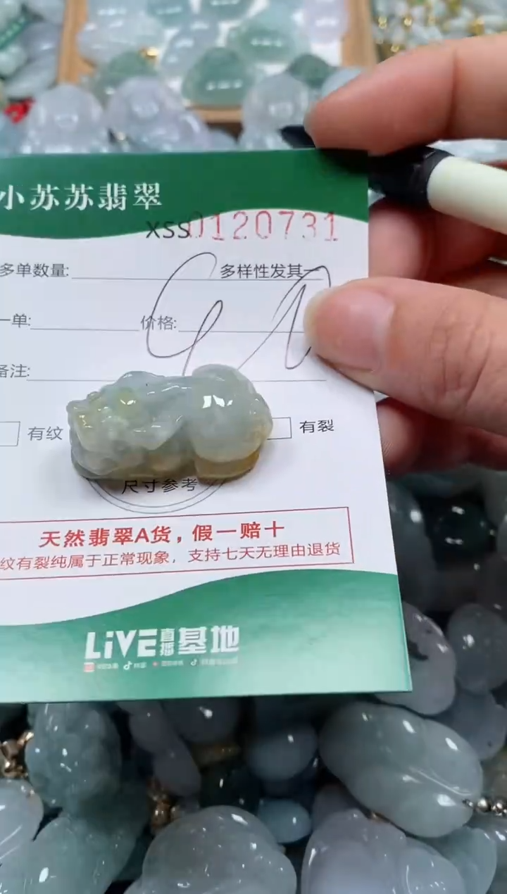 【闪购商品】翡翠颈饰未镶嵌闪购商品0102731