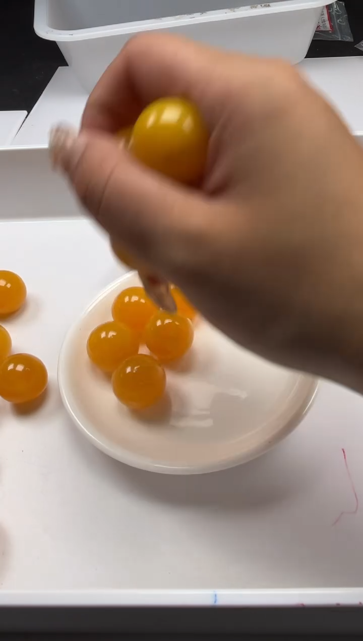 未镶嵌颈饰蜜蜡w2391鸡油黄蜜蜡22mm*1颗